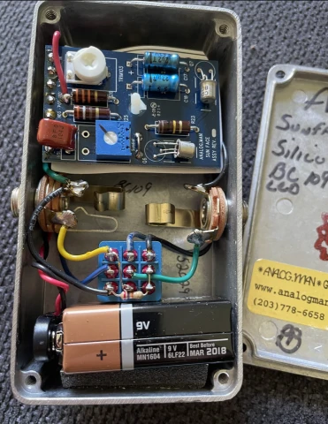 Analogman Sun Face silicon Fuzz BC109