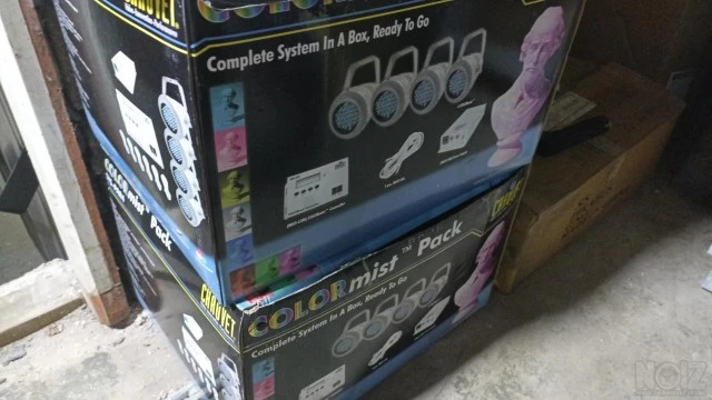 Φώτα αρχιτεκτονικού φωτισμού color mist