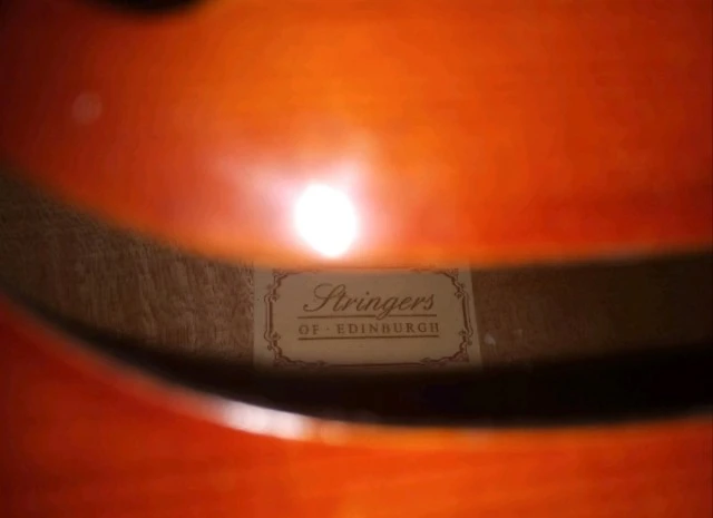 Cello handmade workshop Stringers of Edinburgh