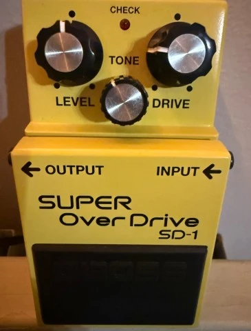 Boss sd1 super overdrive 