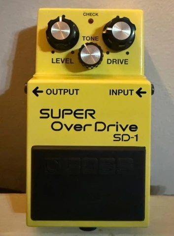 Boss sd1 super overdrive 