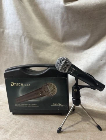 Δυναμικό Μικρόφωνο Dtech DM-58A (Με Βαλιτσάκι & Επι