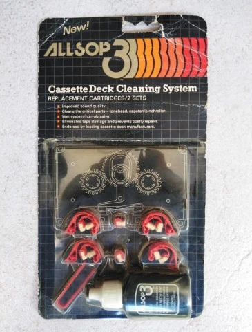 Vintage Allsop3 Cassette Deck Cleaning System (70's)