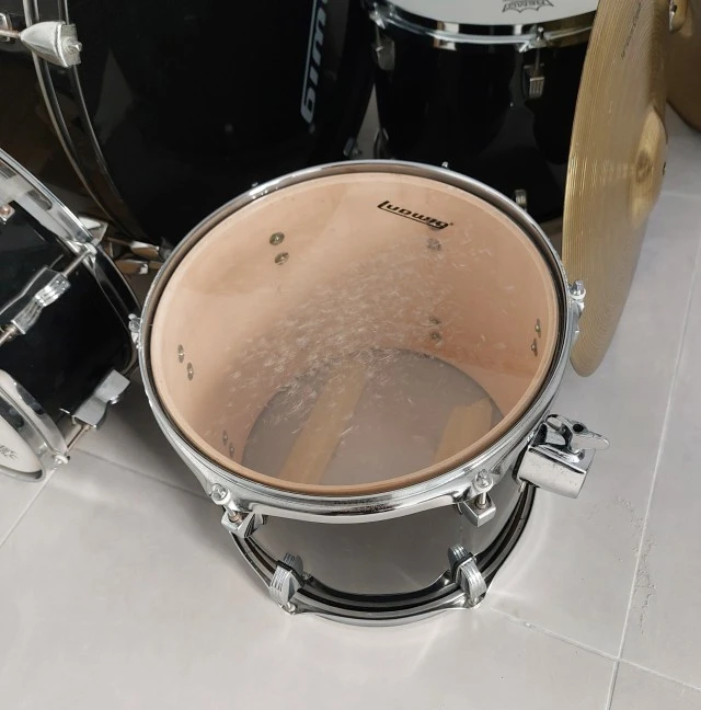 LUDWIG DRUM SET + SABIAN / TURKEY CYMBALS