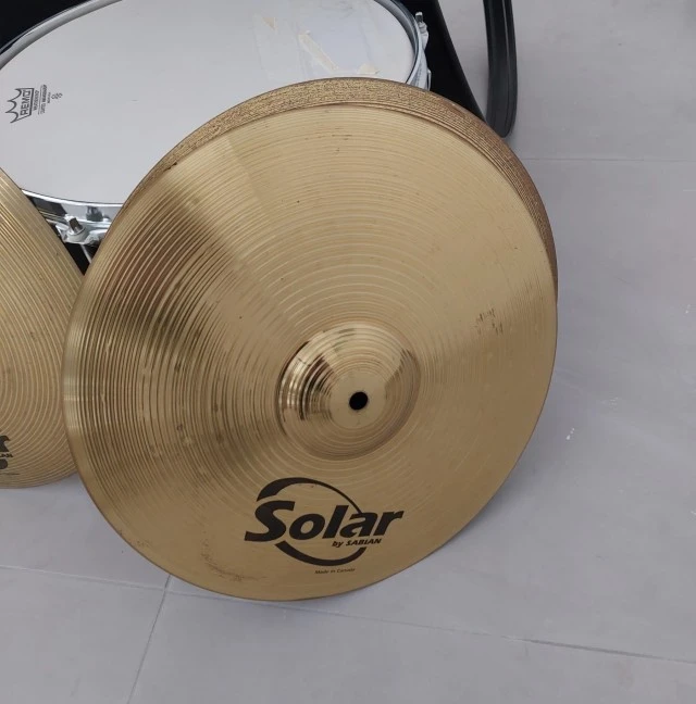 LUDWIG DRUM SET + SABIAN / TURKEY CYMBALS