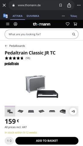 Truetone 1 spot pro cs 12.. pedal train classic jr