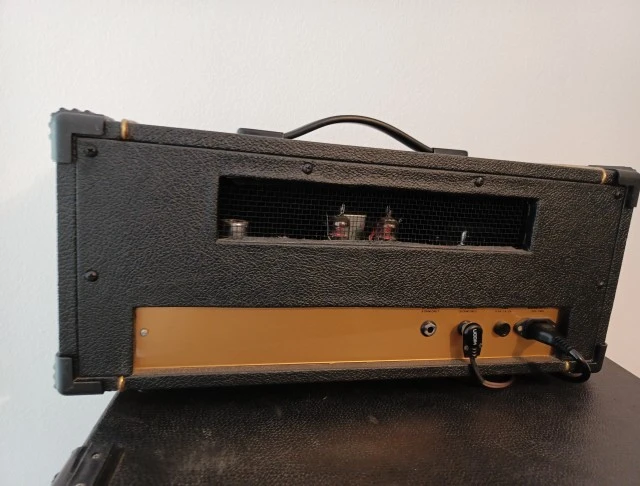 Marshall style guitar amp head