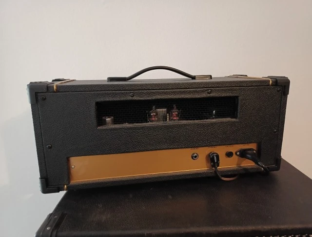 Marshall style guitar amp head