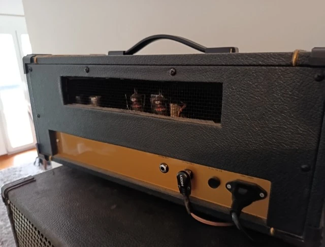 Marshall style guitar amp head