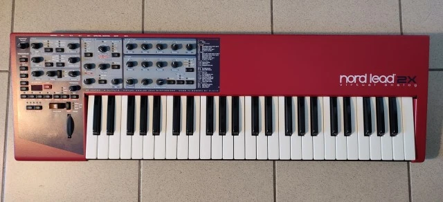 Synth clavia nord lead2 鍵盤楽器 780752 nord lead 2 virtual analog