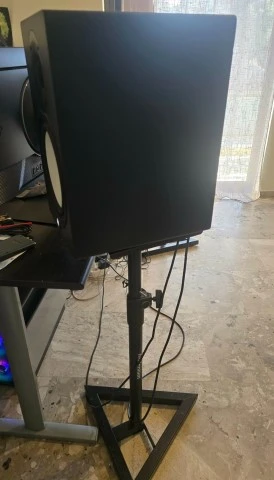 STUDIO MONITORS YAMAHA HS80M ΜΕ ΒΑΣΕΙΣ