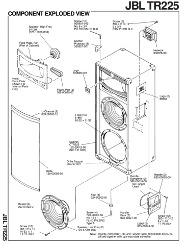 JBL TR225 USA Άψογα