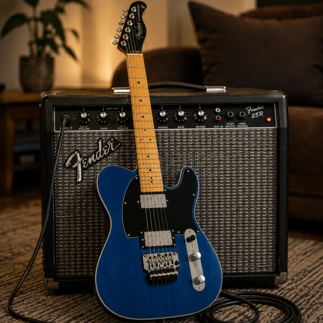 Fender Ultraluxe Custom κιθάρα + Fender Frontman 25R