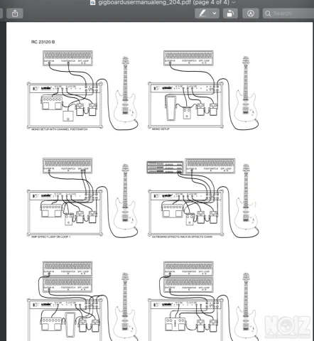 WARWICK GIGBOARD RB23100