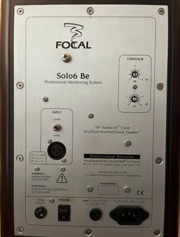 Focal Solo 6 Be (Ζευγάρι) (SOLD)