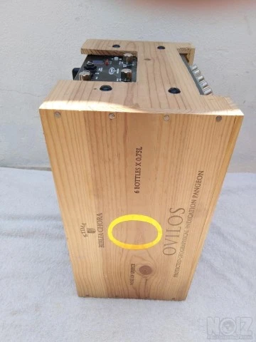 LlINE 6 MicroSpider rehousing in wine bo