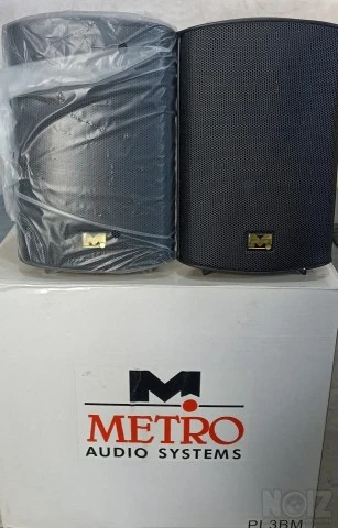 Ηχεία ζευγάρι metro audio PL3 BM