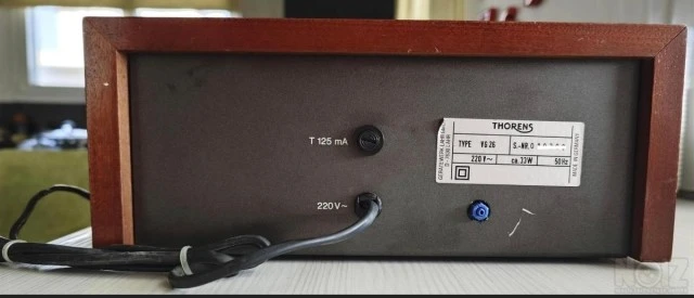 Thorens vg26, vacuum generator