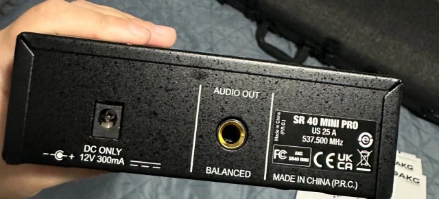 AKG WMS 40 MINI INSTR.