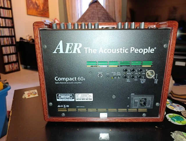 AER Compact 60/4 Mahogany Ενισχυτής Ακουστικών Οργάνων