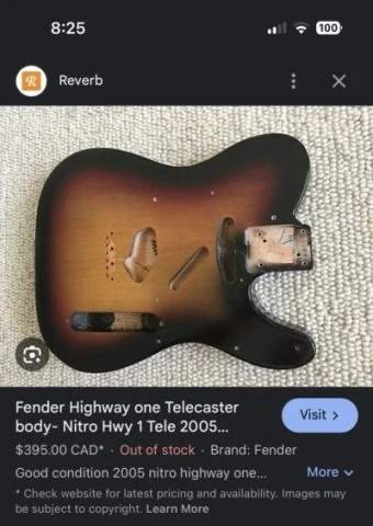 Fender Telecaster Partcaster Relic