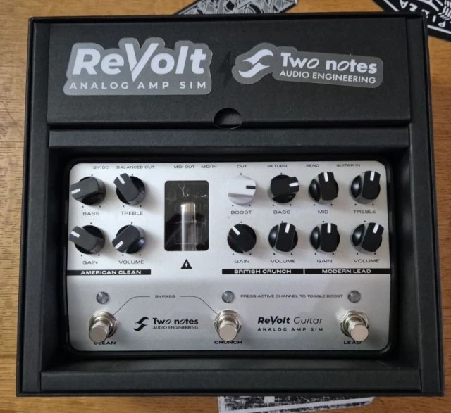 Ανταλλαγή two notes revolt guitar preamp