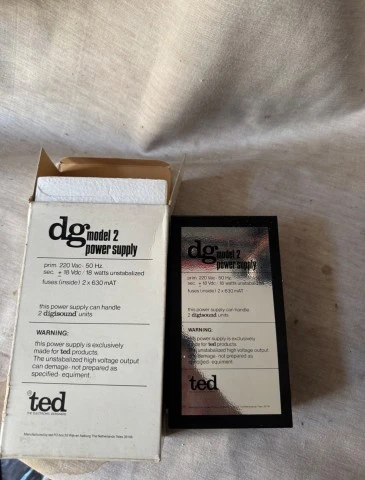 Vintage TED DG Model 2 τροφοδοτικό καινούργιο, στο κουτ