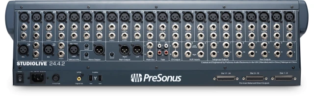 PRESONUS STUDIOLIVE 24.4.2 + Flight Case