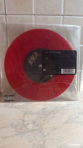 SLAYER -EYES OF THE INSANE-  7" EP VINYL RED