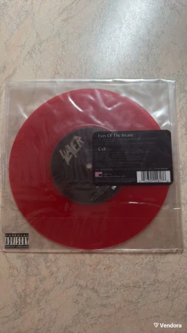 SLAYER -EYES OF THE INSANE-  7" EP VINYL RED