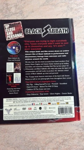 Black Sabbath DVD και βιβλίο σετ