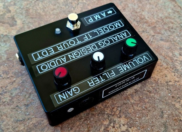 Pink Floyd DSOT Gilmour Custom Muff ,model 1f