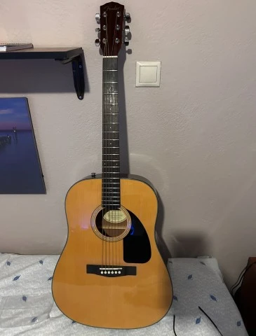 Fender CD-60 NAT-DS-V2 ακουστική κιθάρα σαν καινούργιο