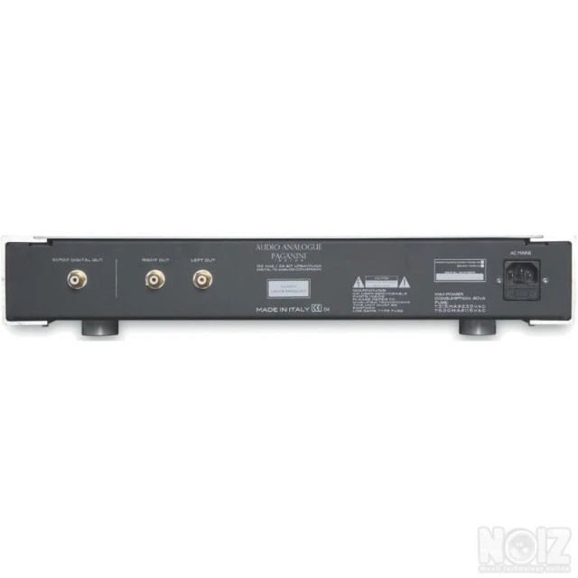 CD PLAYER AUDIO ANALOGUE PAGANINI 24-192
