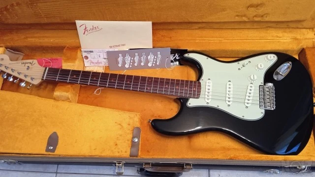 Fender 1959 AVRI stratocaster black RW
