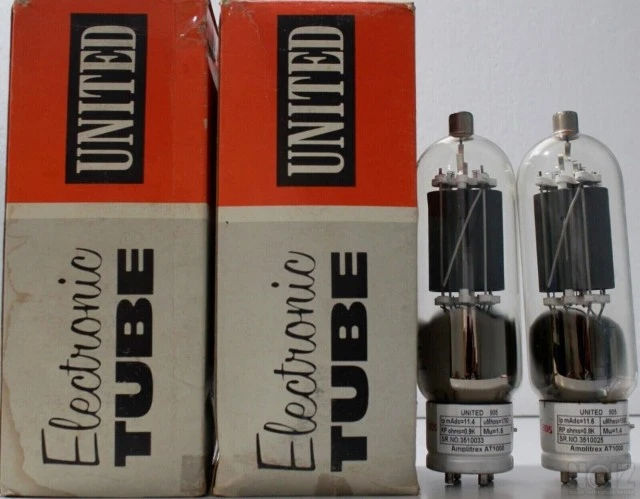 ΖΕΥΓΟΣ  ΛΥΧΝΙΕΣ  805 TUBE UNITED USA MAT