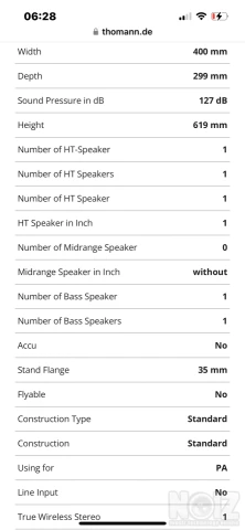 JBL IRX 112 BLUETOOTH SPEAKER (ΖΕΥΓΑΡΙ)