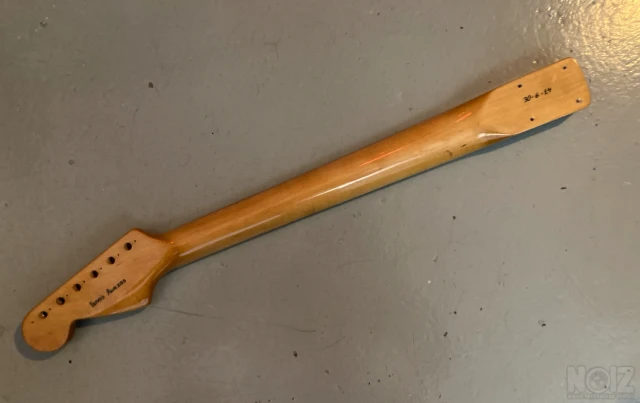 Paveza Strat style neck / brazilian rose