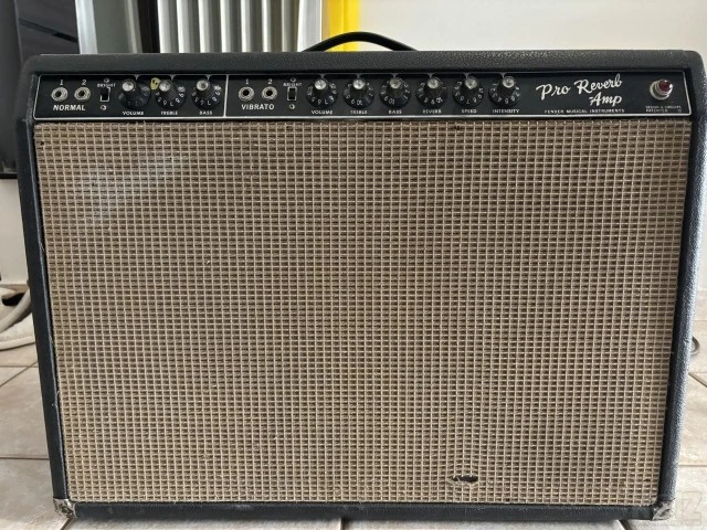 FENDER PRO REVERB BLACKFACE