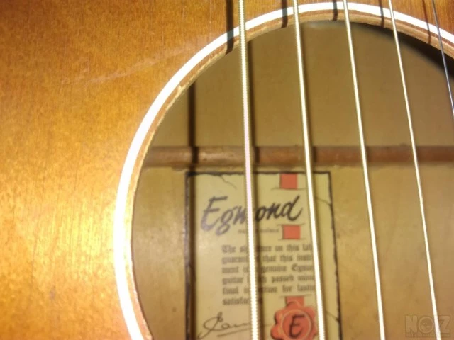 12 string EGMOND 1956 SHORTNECK made in 