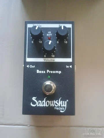 Sadowsky SPB2  bass preamp
