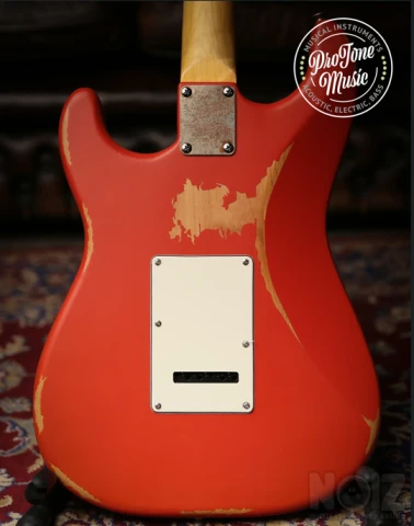 Vintage V6 ICON Electric Guitar Distress