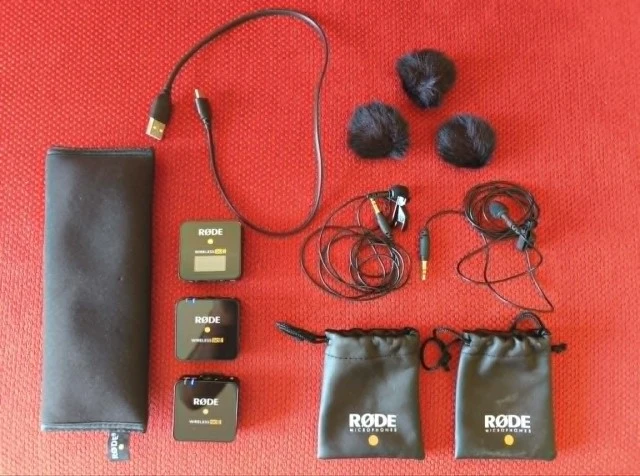 RODE WIRELESS GO II & 2x RODE LAVALIER 