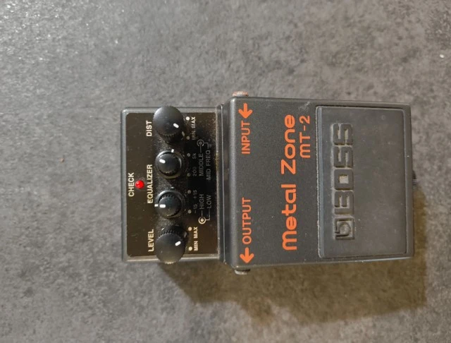 Boss MT-2 Metal Zone Original Έκδοση - Με το κουτί του