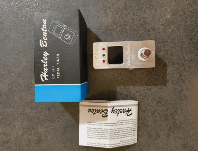 Harley Benton CPT-20 Pedal Tuner (στο κουτί του)