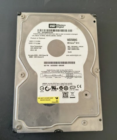 3 σκληροι δισκοι Western Digital WD2500KS 250GB