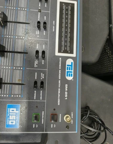 Vintage DJ Μίκτης TELE SM-251 με Equalizer