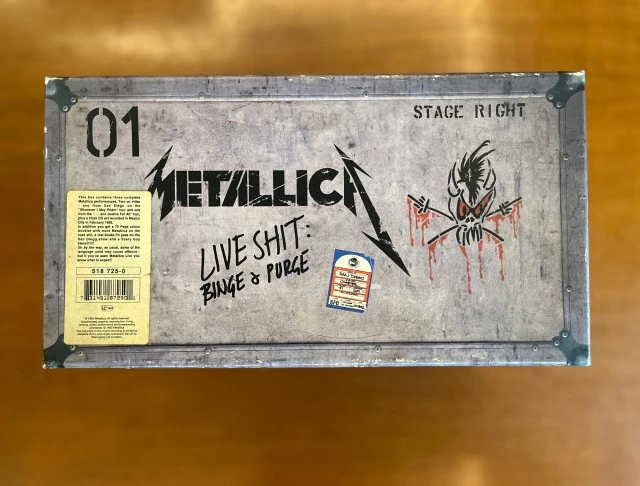 Metallica '90s Boxsets &amp; Live Recordings Collection