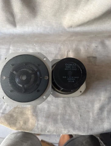 ζευγάρι Vintage Mid-range μεγάφωνα Coral MD-50