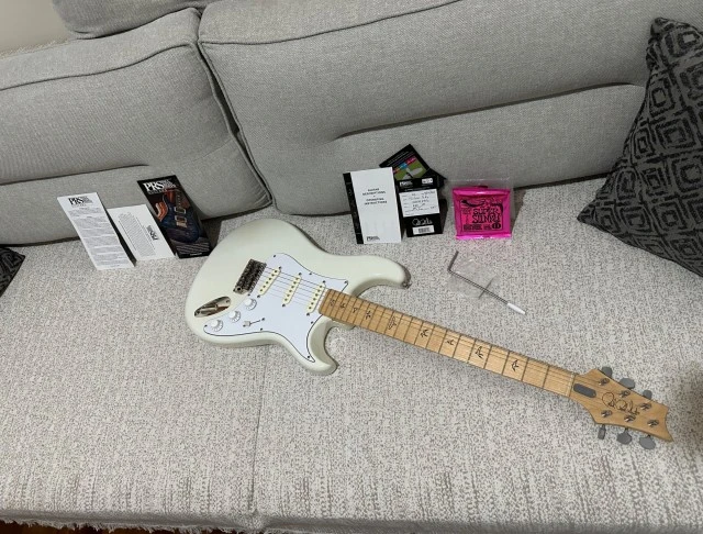 PRS Silver Sky USA Frost White 2020 excellent 2000€